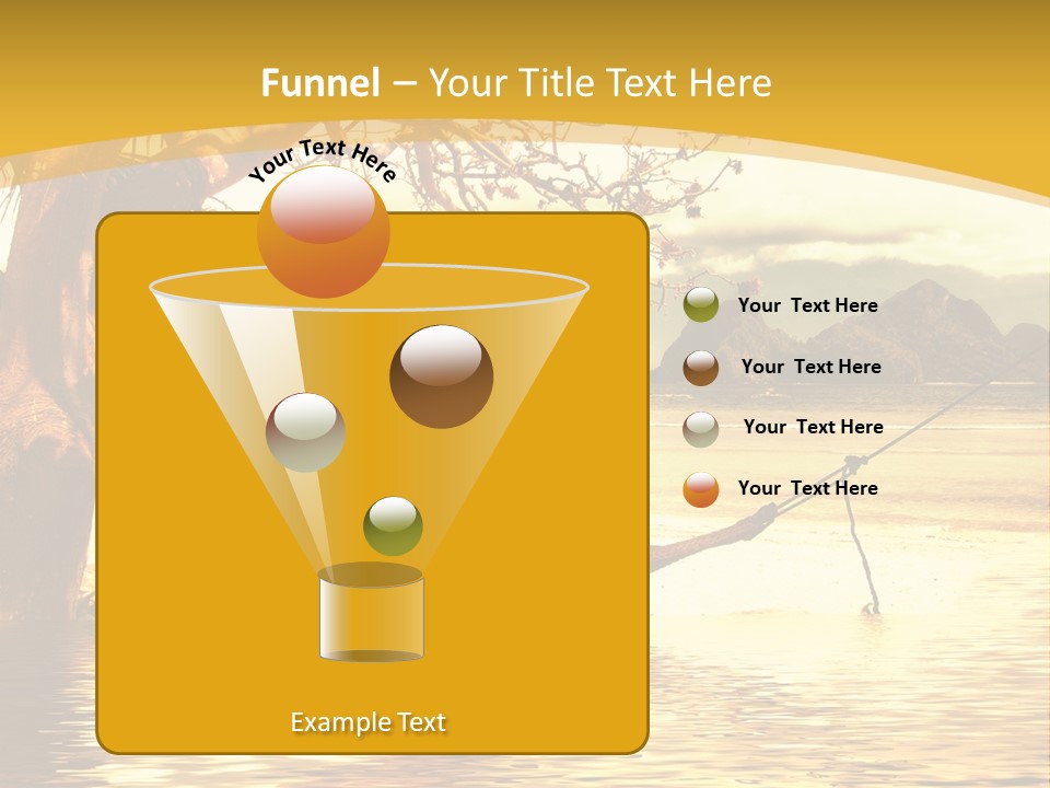 White Objects Transport PowerPoint Template