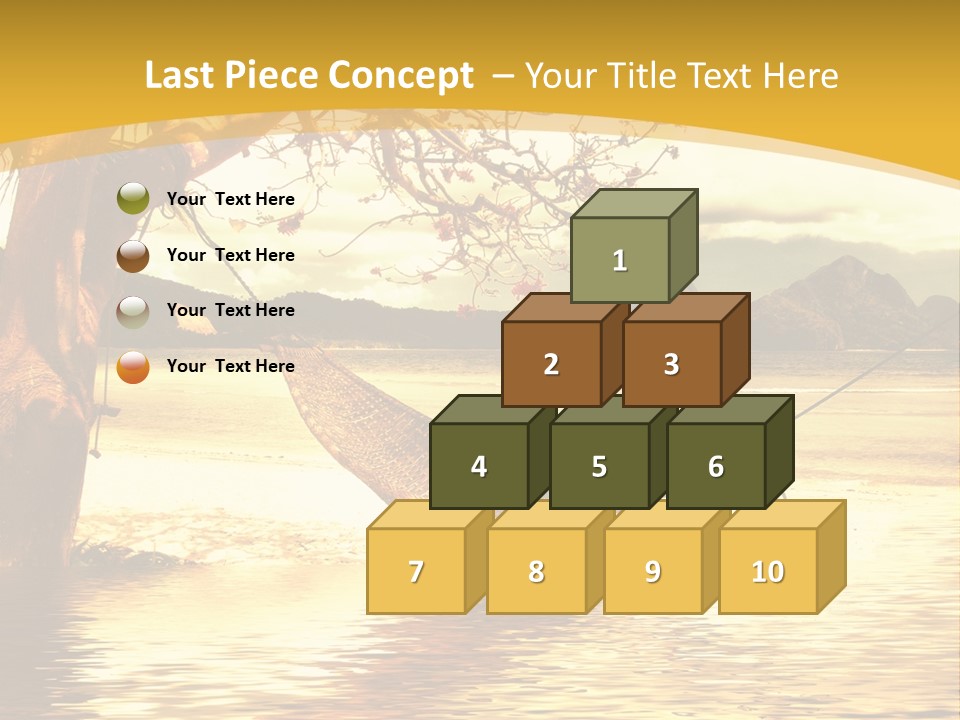 White Objects Transport PowerPoint Template