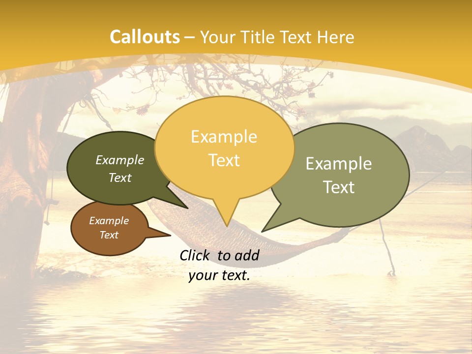 White Objects Transport PowerPoint Template