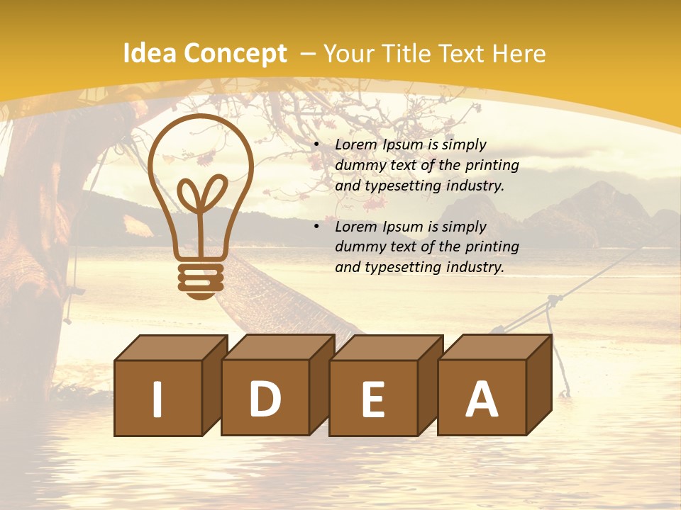 White Objects Transport PowerPoint Template