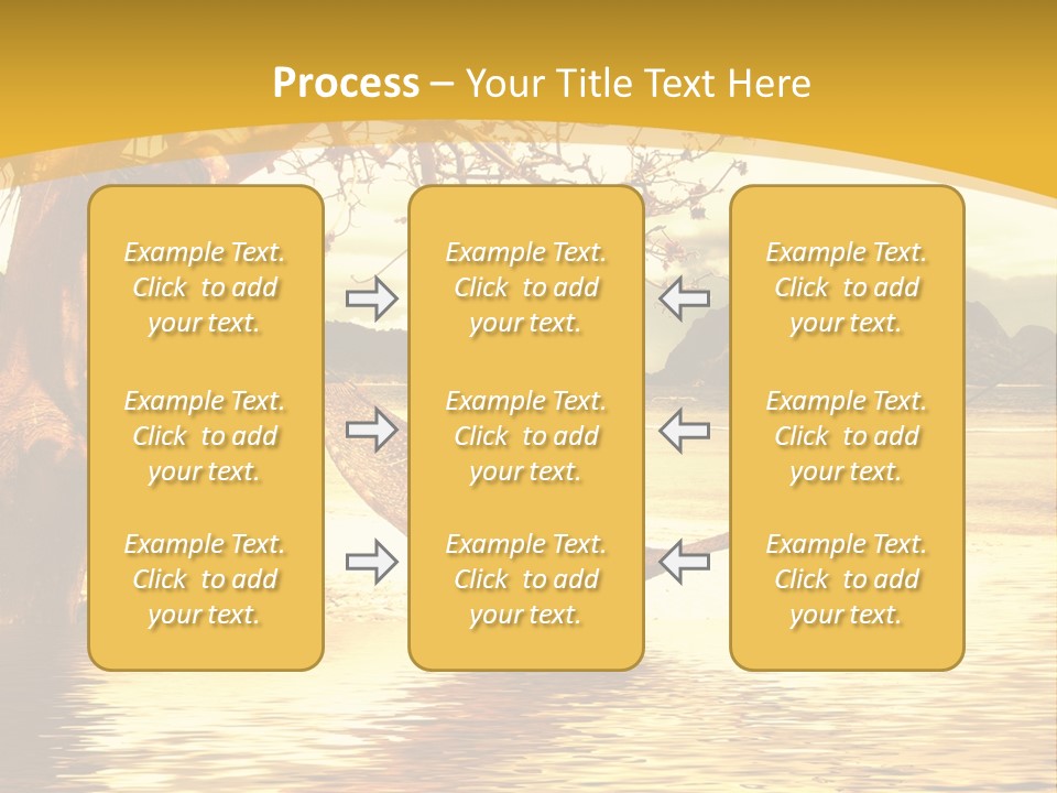 White Objects Transport PowerPoint Template