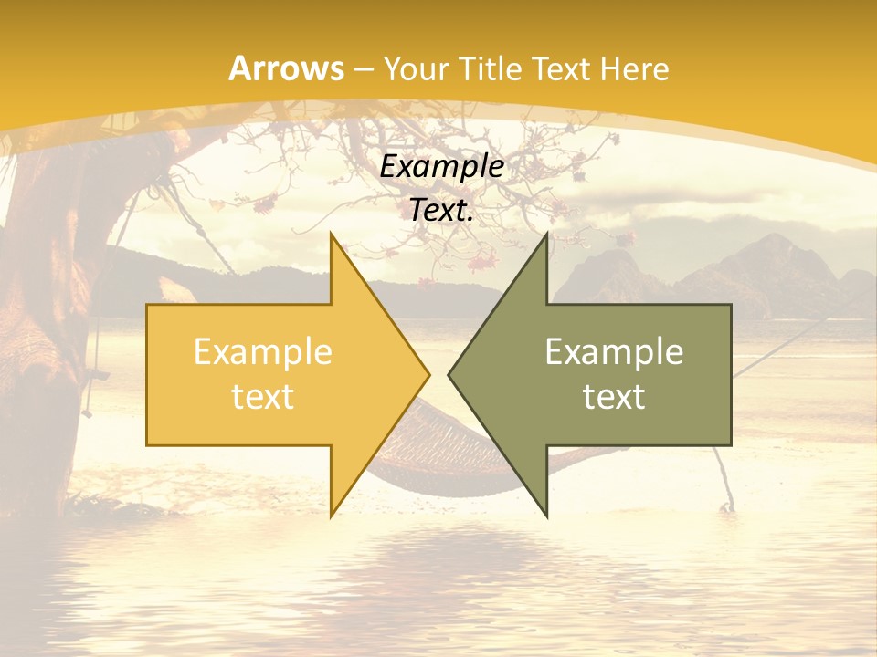 White Objects Transport PowerPoint Template