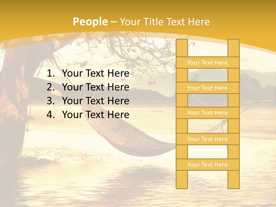 White Objects Transport PowerPoint Template