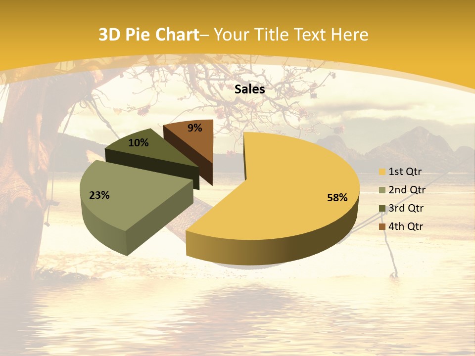 White Objects Transport PowerPoint Template