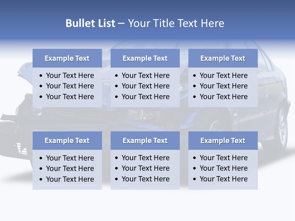 Expensive Dangerous Fender PowerPoint Template