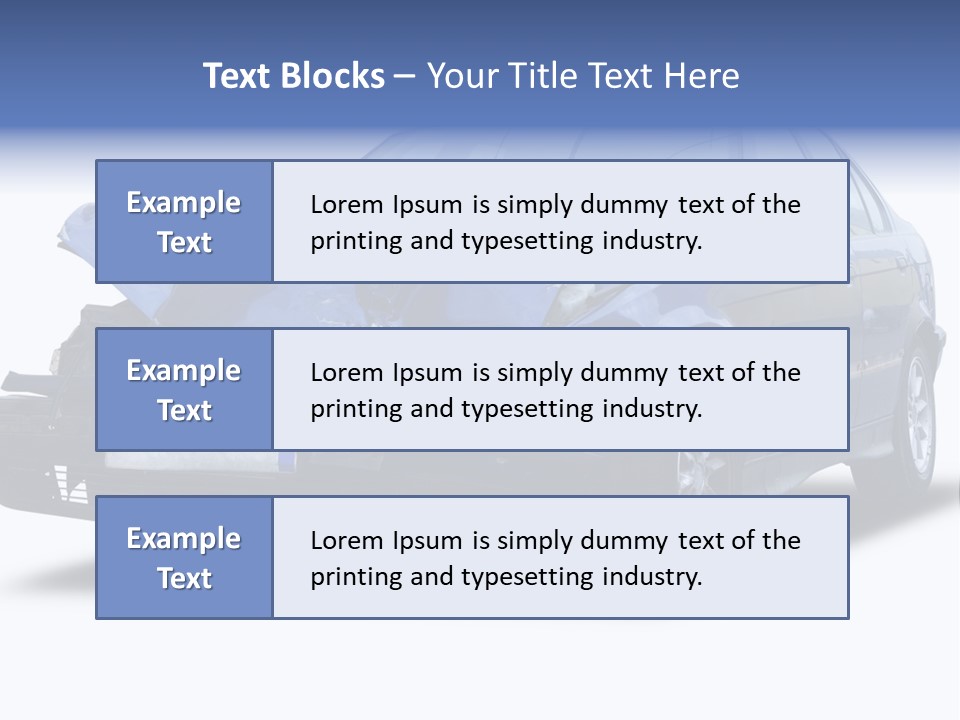 Expensive Dangerous Fender PowerPoint Template