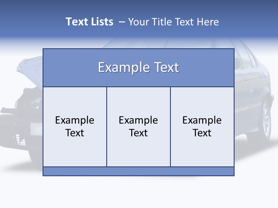 Expensive Dangerous Fender PowerPoint Template