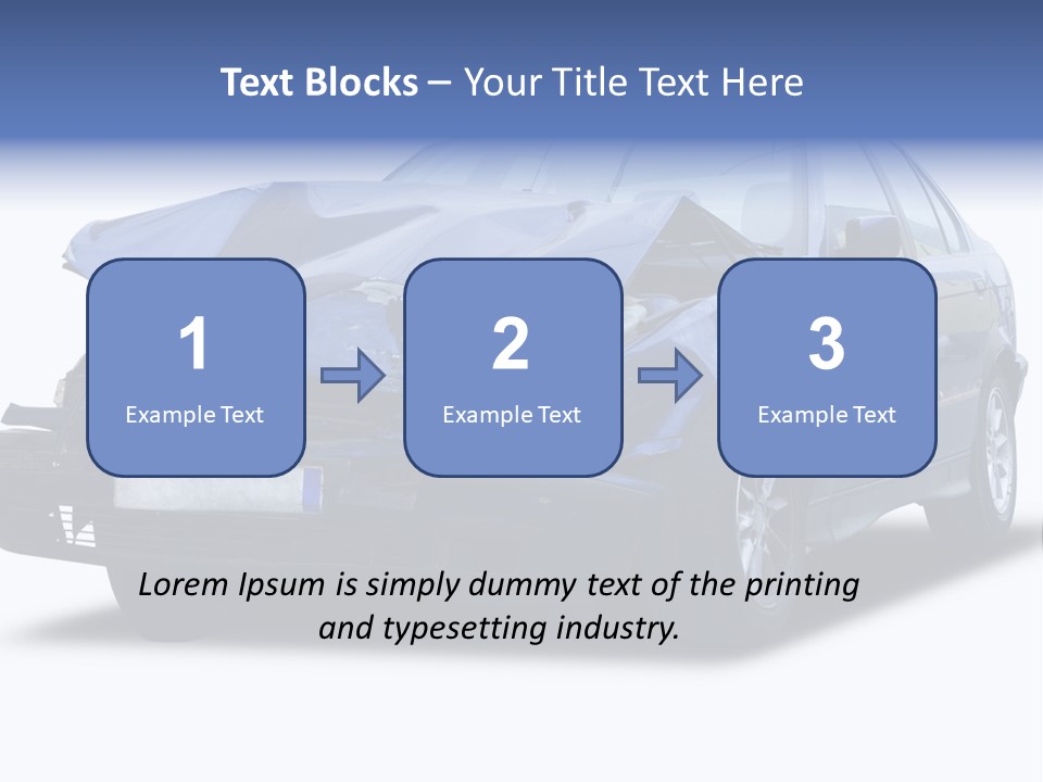 Expensive Dangerous Fender PowerPoint Template