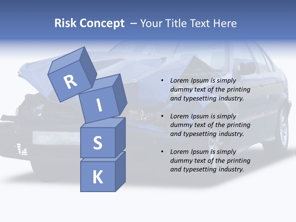 Expensive Dangerous Fender PowerPoint Template