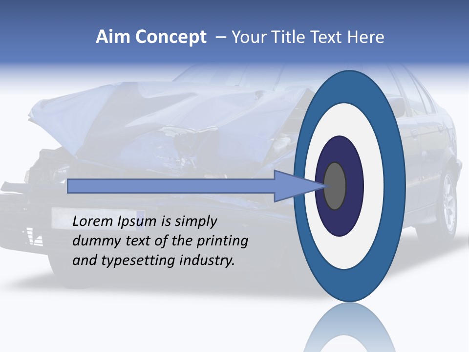 Expensive Dangerous Fender PowerPoint Template