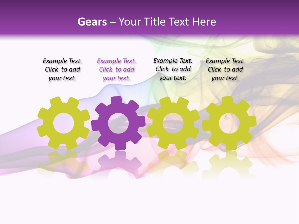 Curve Smooth Color PowerPoint Template