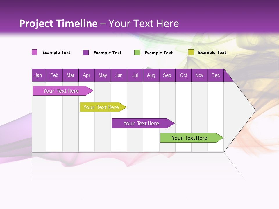 Curve Smooth Color PowerPoint Template