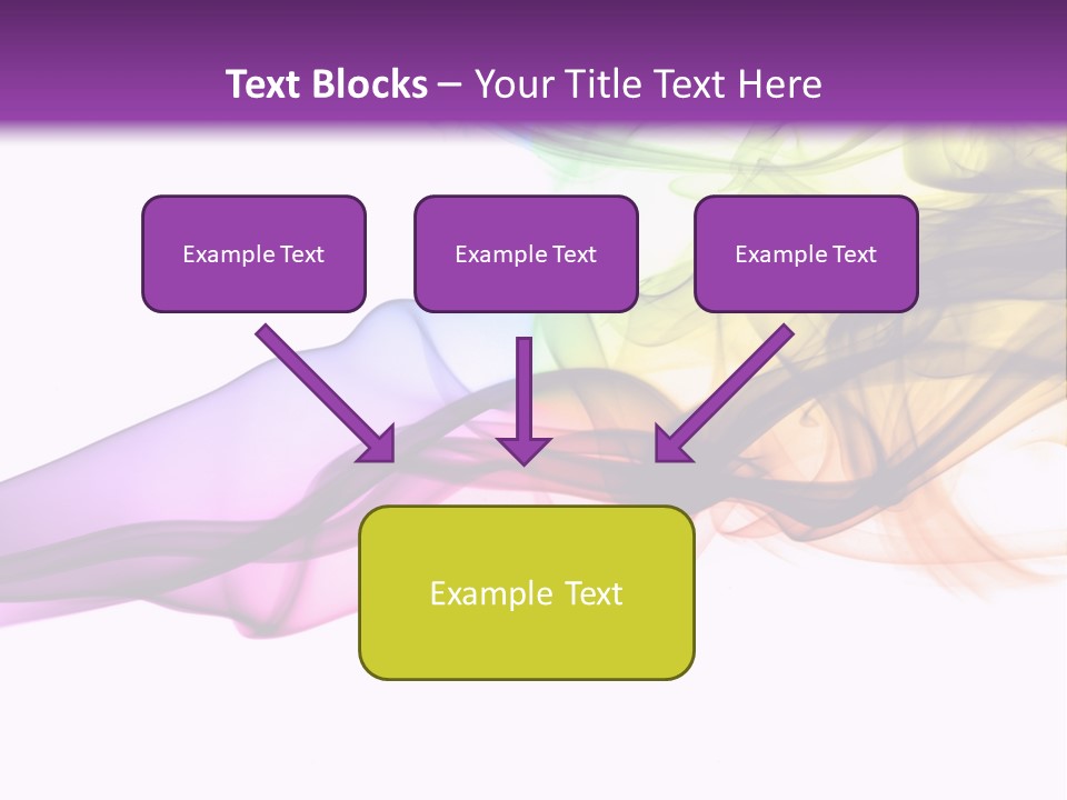 Curve Smooth Color PowerPoint Template