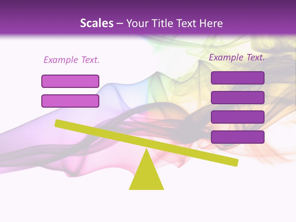 Curve Smooth Color PowerPoint Template