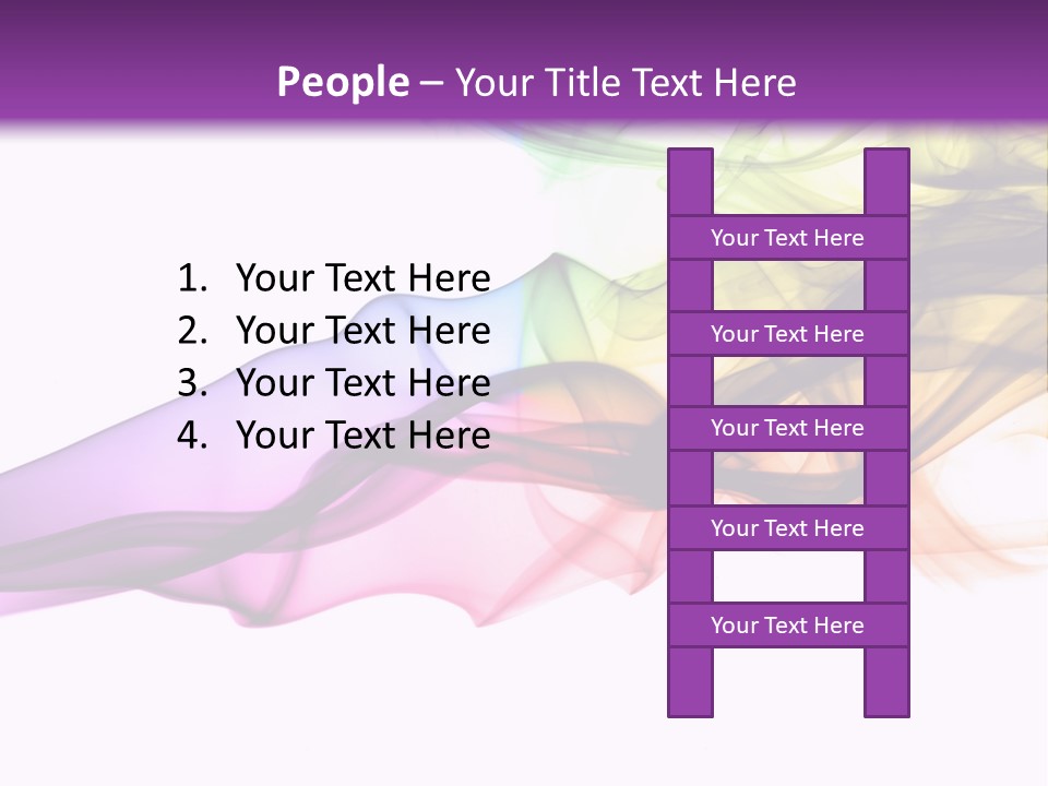 Curve Smooth Color PowerPoint Template