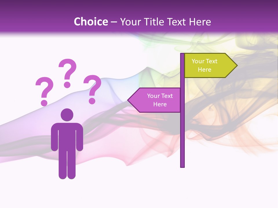 Curve Smooth Color PowerPoint Template