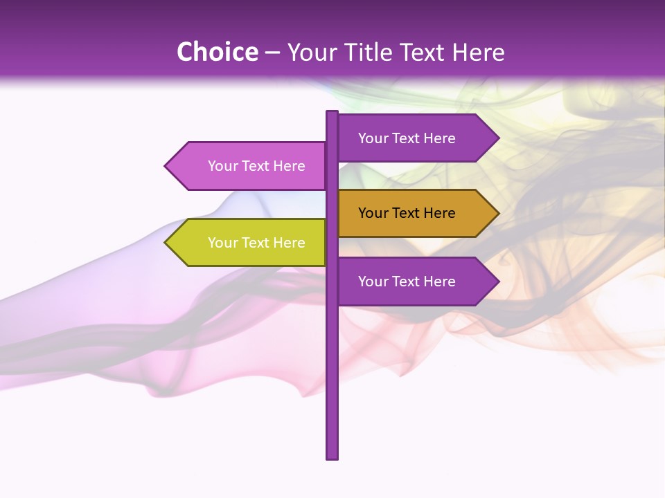 Curve Smooth Color PowerPoint Template