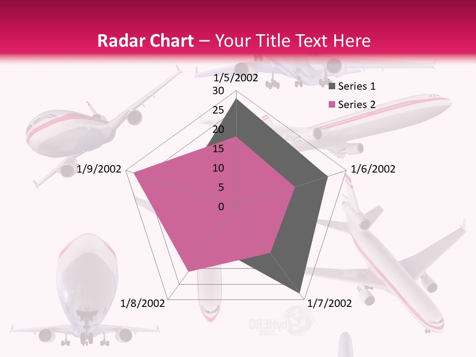 White Objects Transport PowerPoint Template