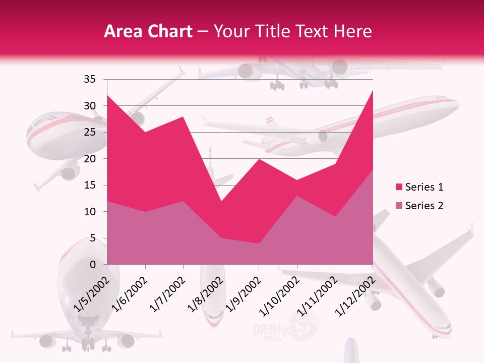 White Objects Transport PowerPoint Template