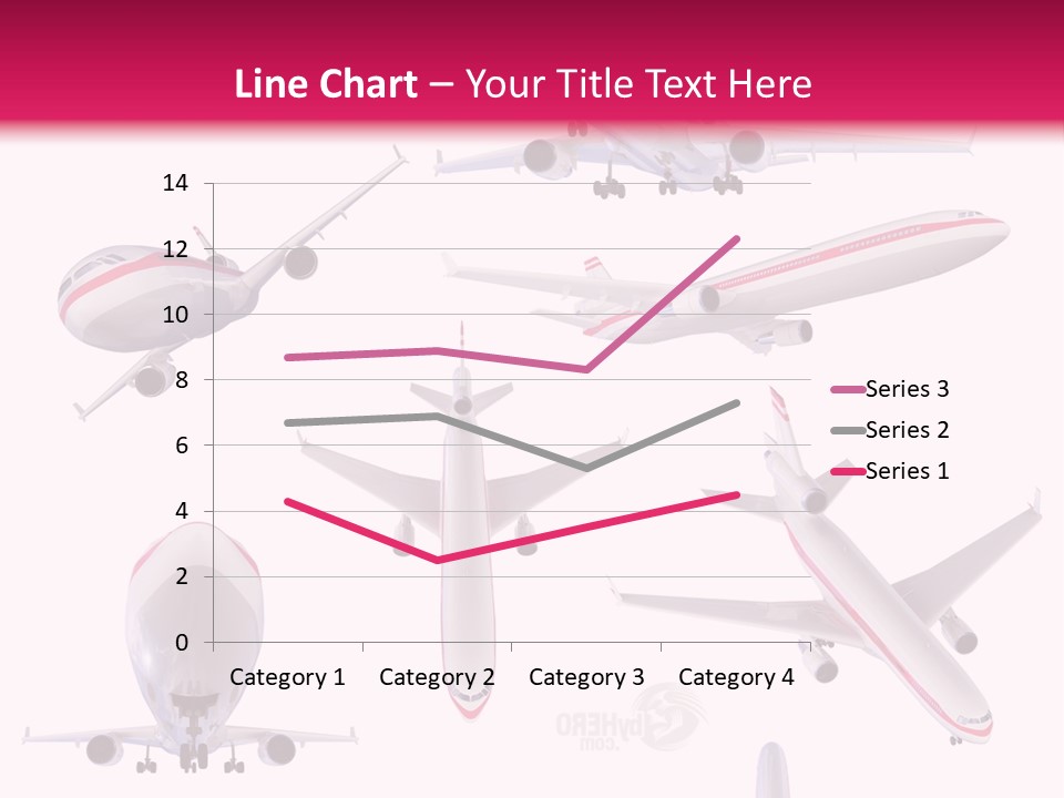 White Objects Transport PowerPoint Template