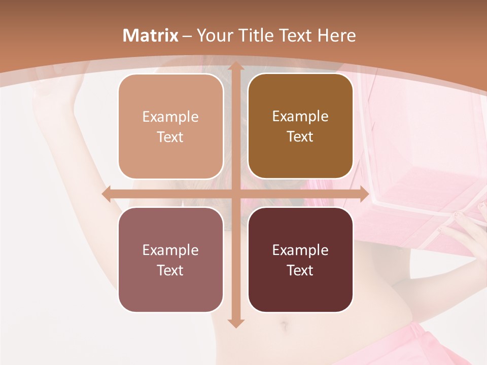 Cap Sweet Lady PowerPoint Template