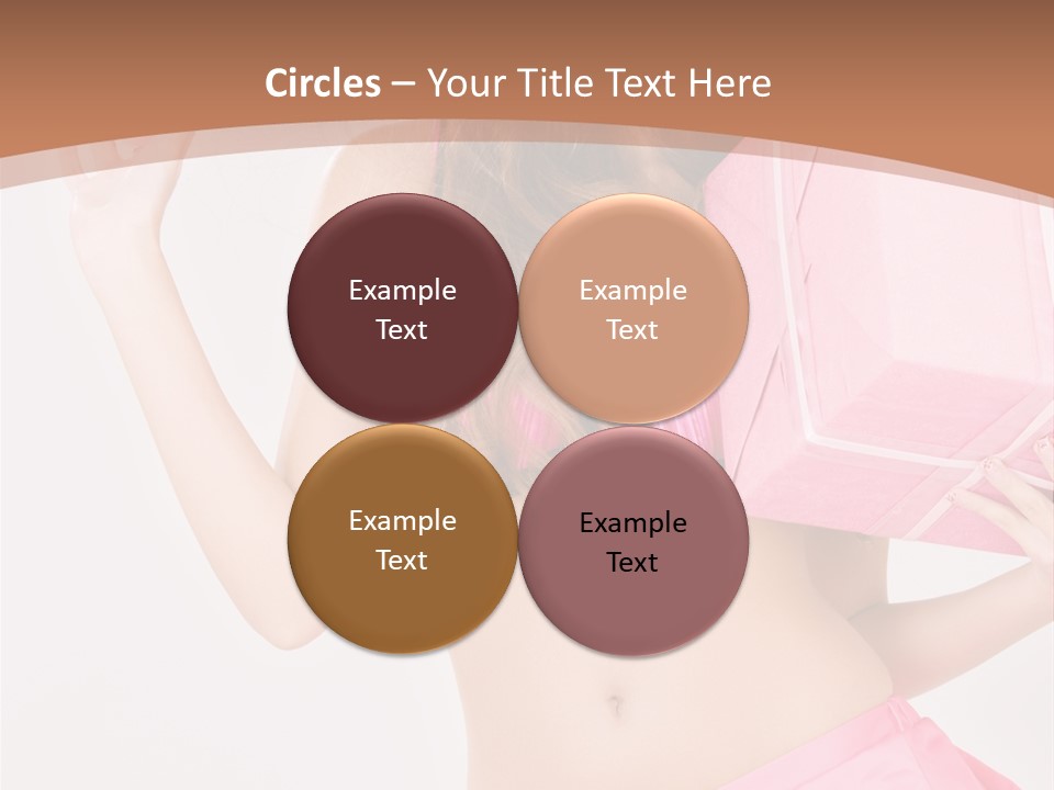 Cap Sweet Lady PowerPoint Template