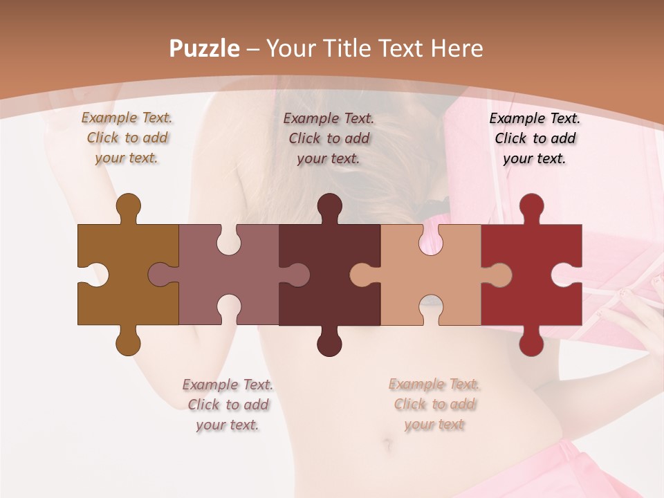 Cap Sweet Lady PowerPoint Template