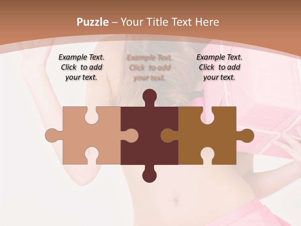 Cap Sweet Lady PowerPoint Template