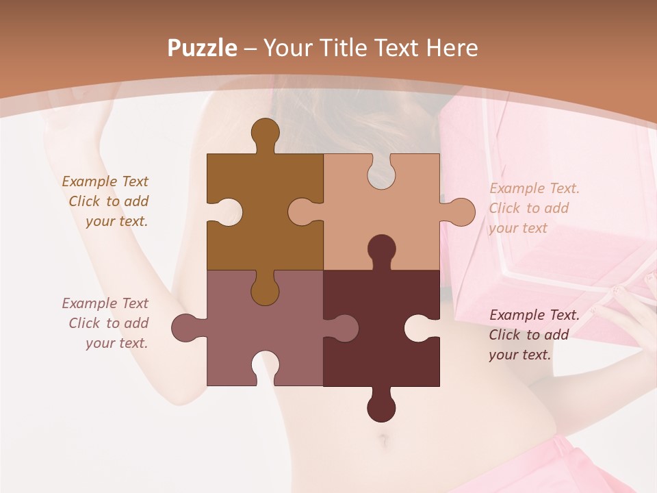Cap Sweet Lady PowerPoint Template