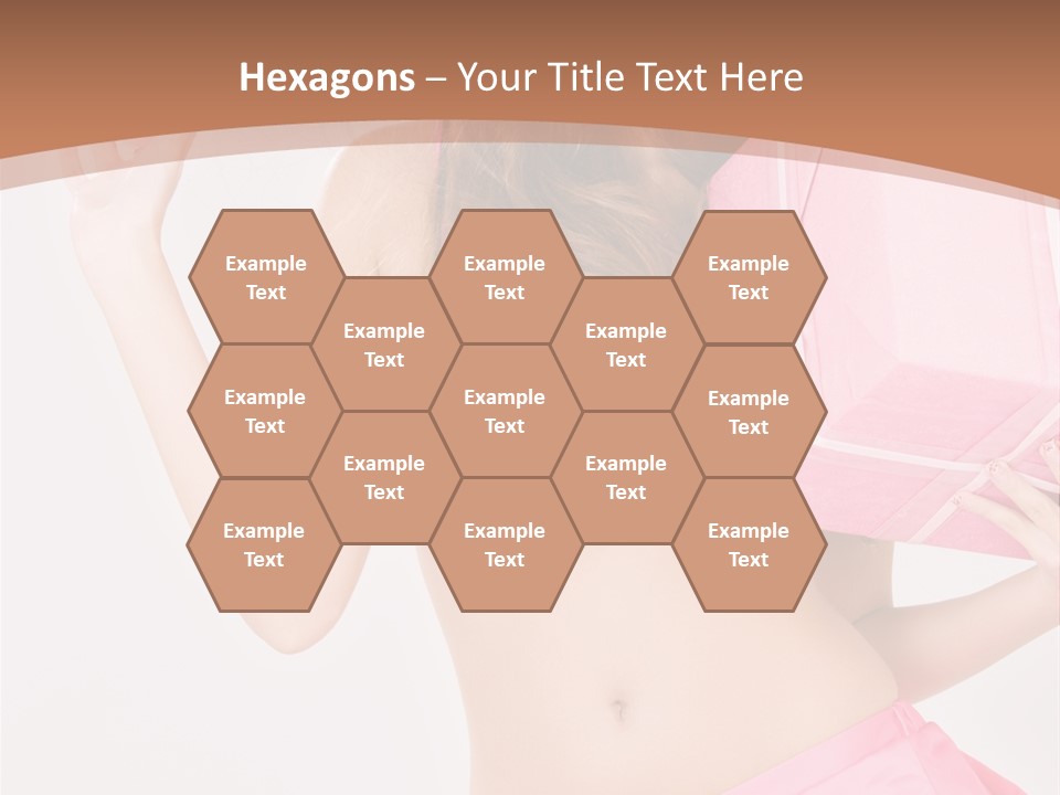 Cap Sweet Lady PowerPoint Template