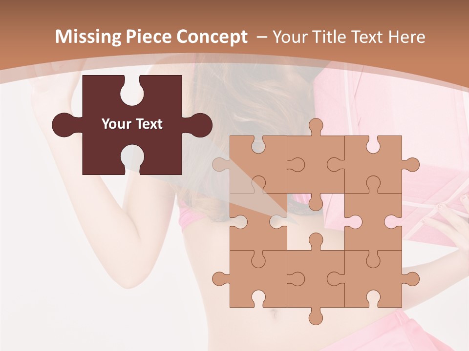 Cap Sweet Lady PowerPoint Template