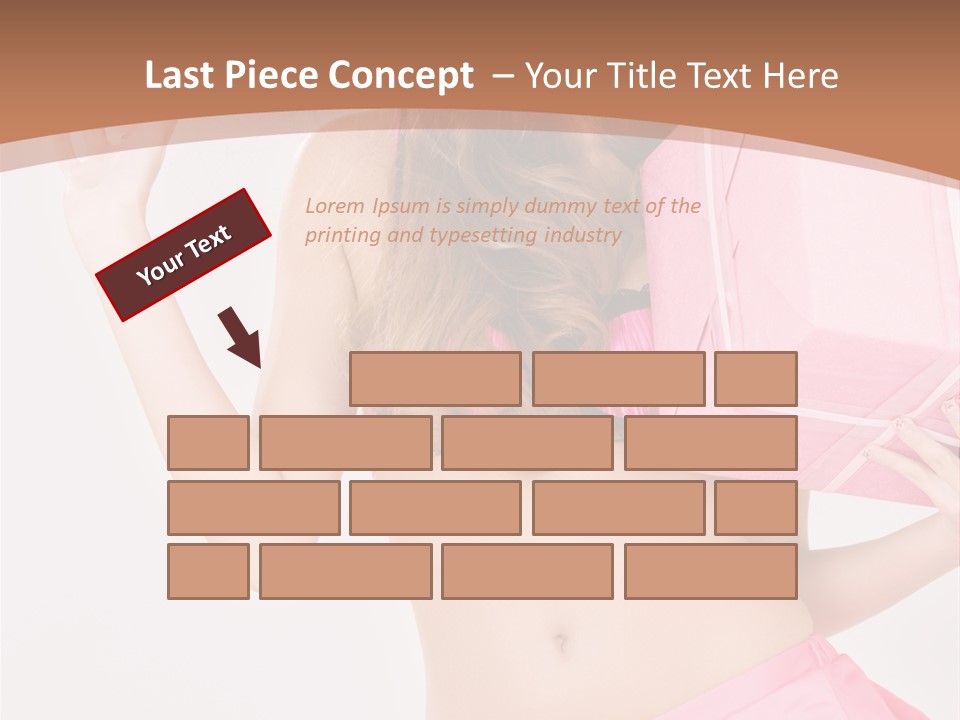 Cap Sweet Lady PowerPoint Template