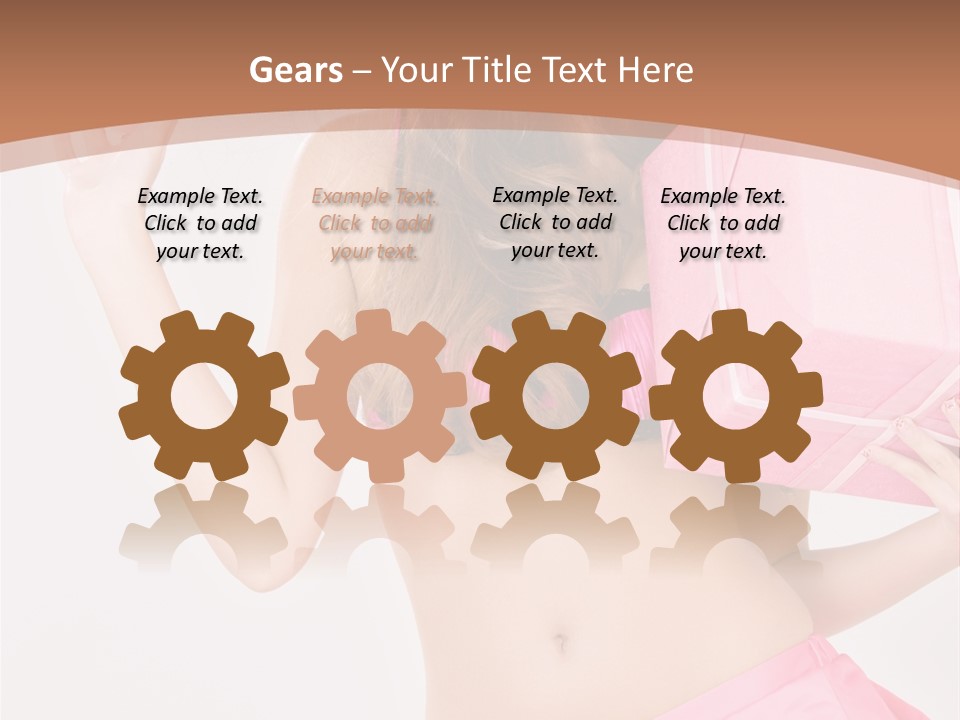 Cap Sweet Lady PowerPoint Template