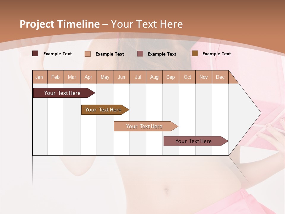 Cap Sweet Lady PowerPoint Template
