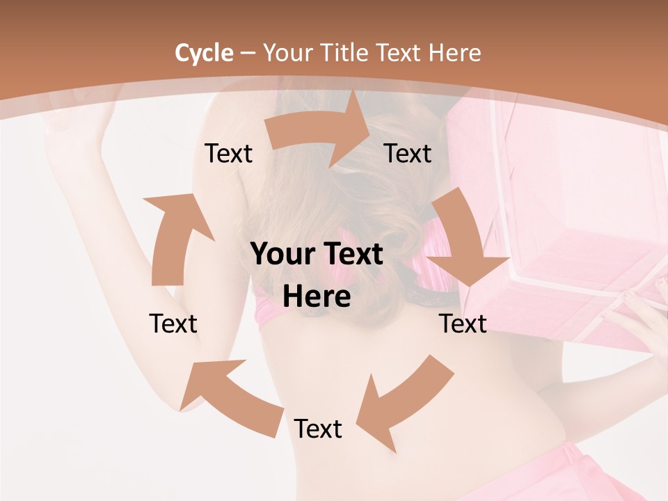 Cap Sweet Lady PowerPoint Template