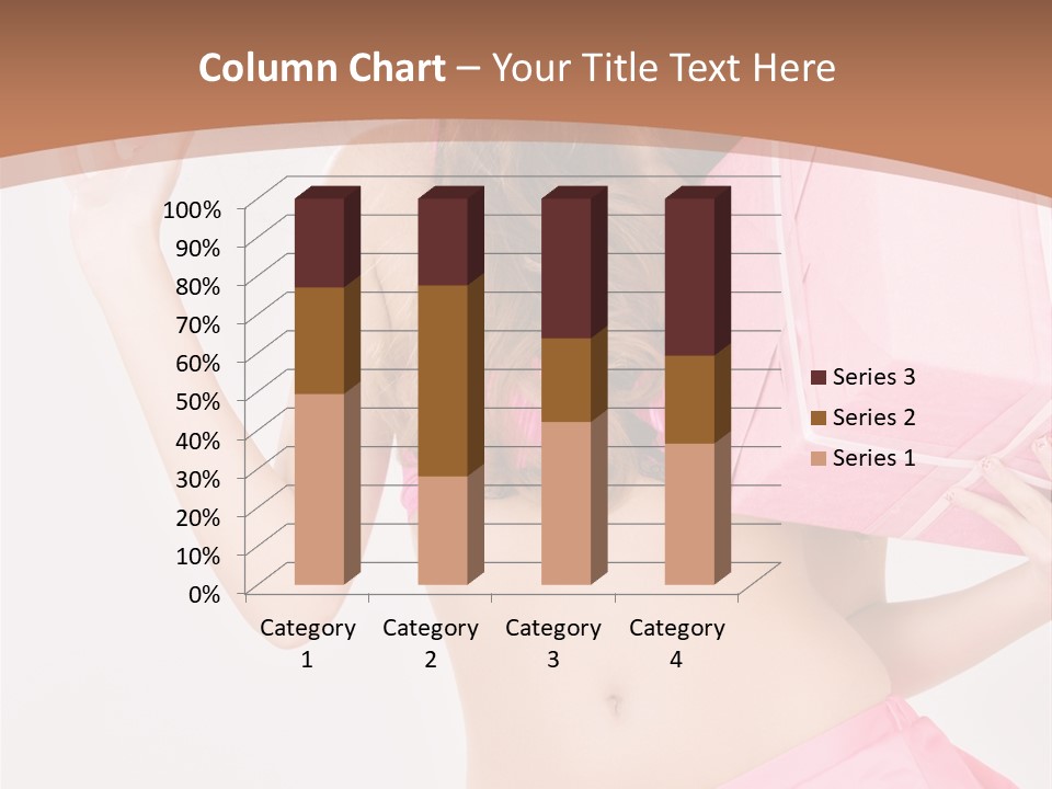 Cap Sweet Lady PowerPoint Template