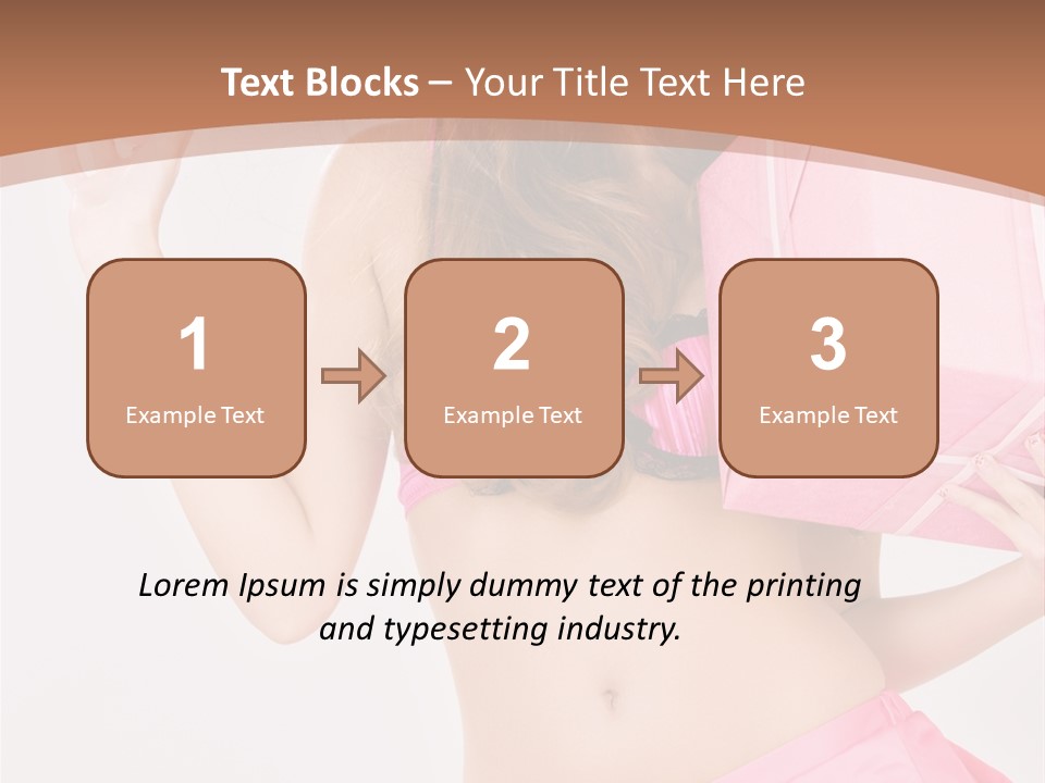 Cap Sweet Lady PowerPoint Template
