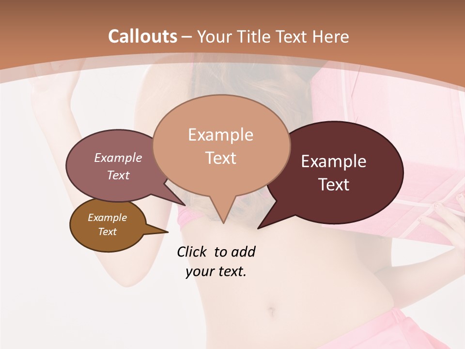 Cap Sweet Lady PowerPoint Template