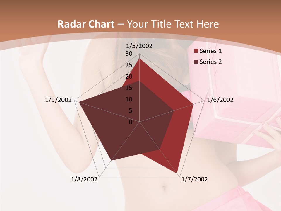 Cap Sweet Lady PowerPoint Template