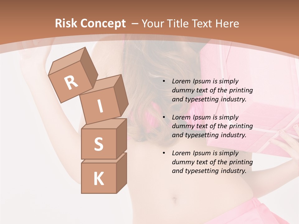 Cap Sweet Lady PowerPoint Template