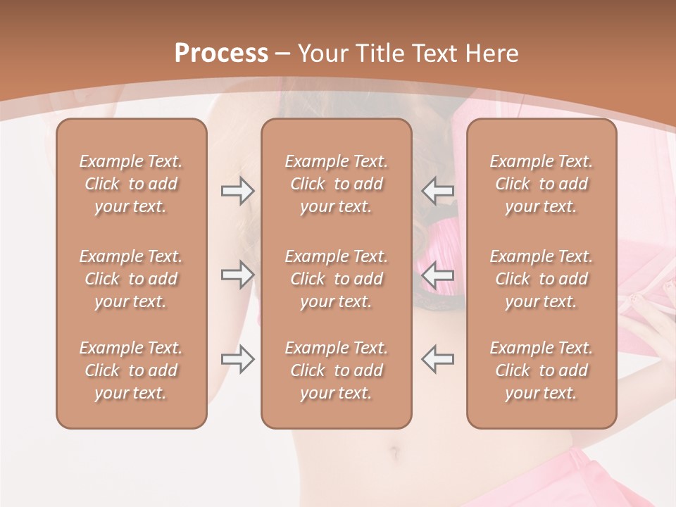 Cap Sweet Lady PowerPoint Template