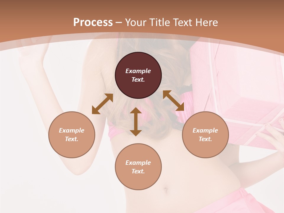 Cap Sweet Lady PowerPoint Template