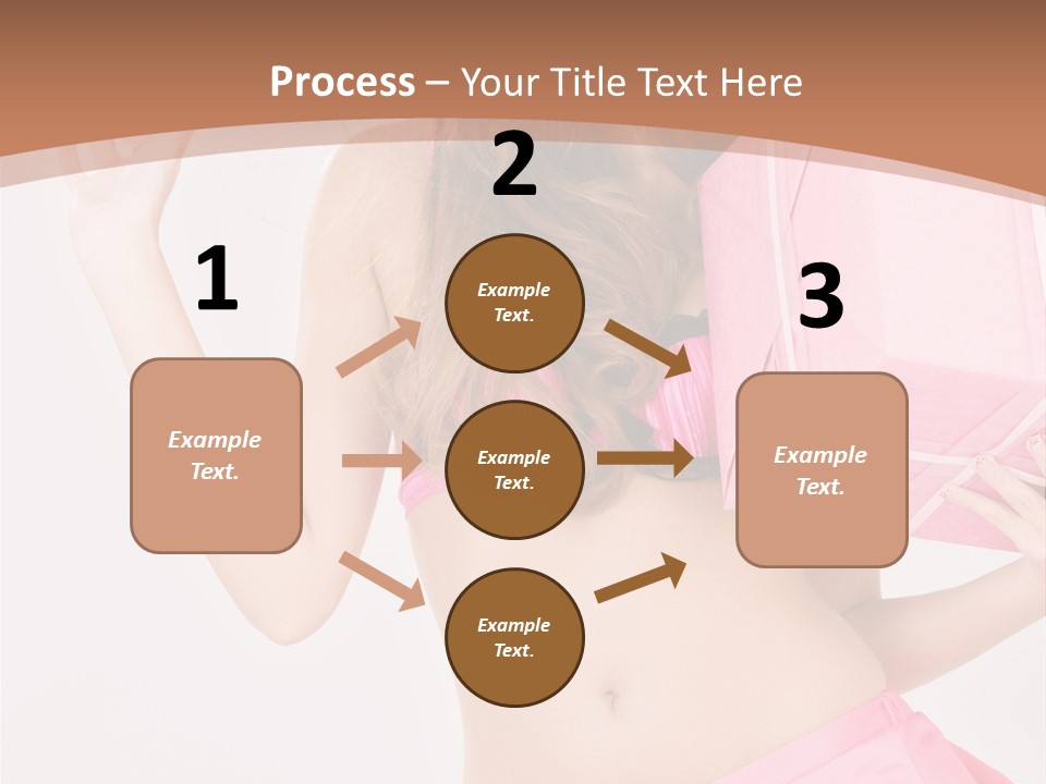 Cap Sweet Lady PowerPoint Template