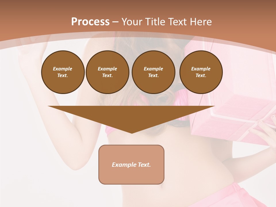 Cap Sweet Lady PowerPoint Template