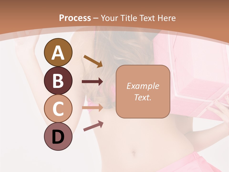 Cap Sweet Lady PowerPoint Template