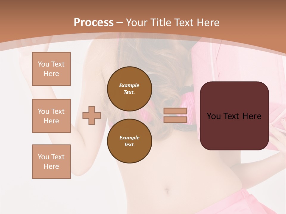 Cap Sweet Lady PowerPoint Template