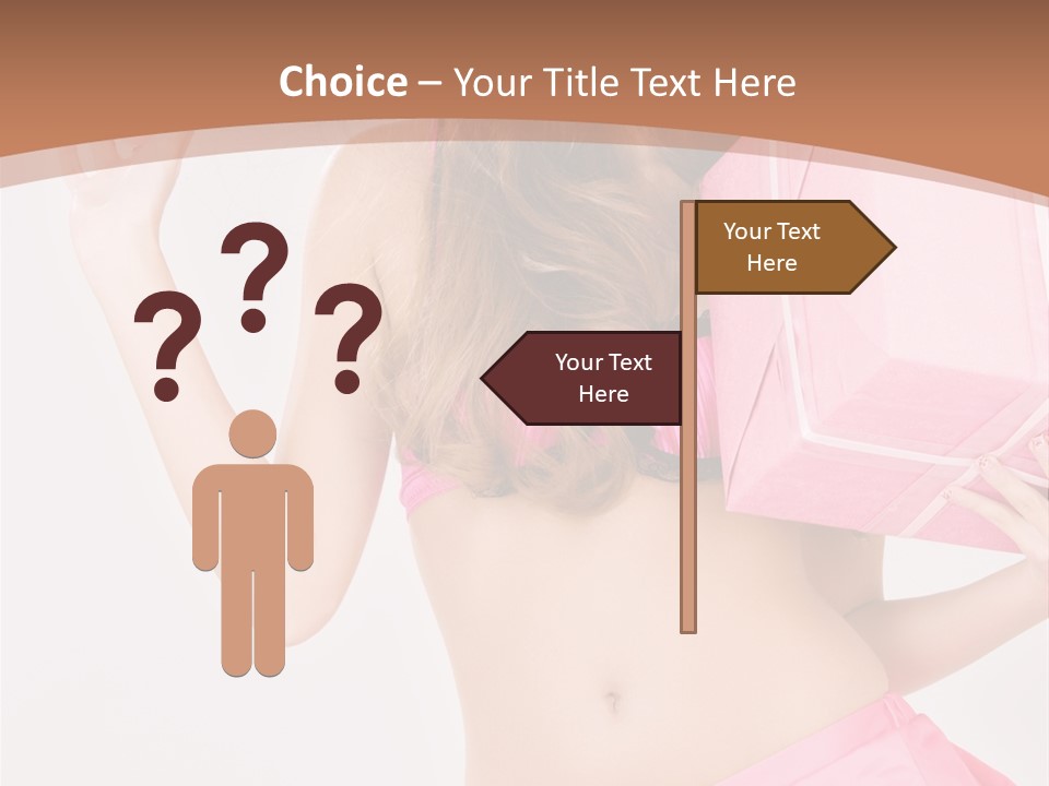 Cap Sweet Lady PowerPoint Template