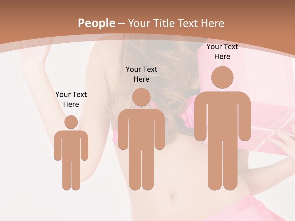 Cap Sweet Lady PowerPoint Template