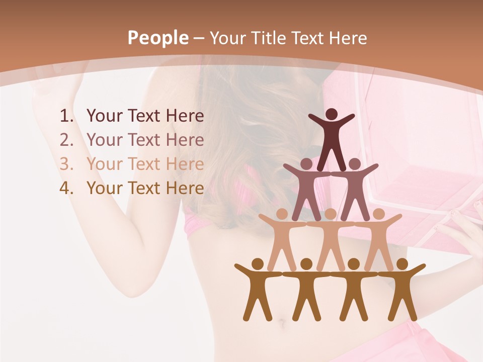 Cap Sweet Lady PowerPoint Template