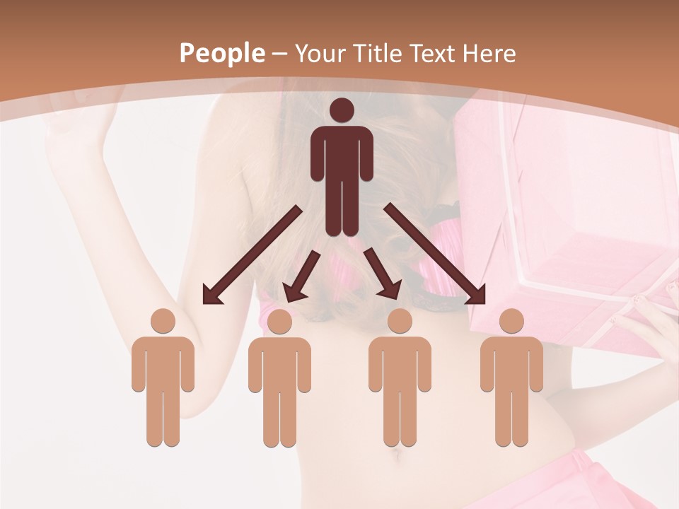 Cap Sweet Lady PowerPoint Template